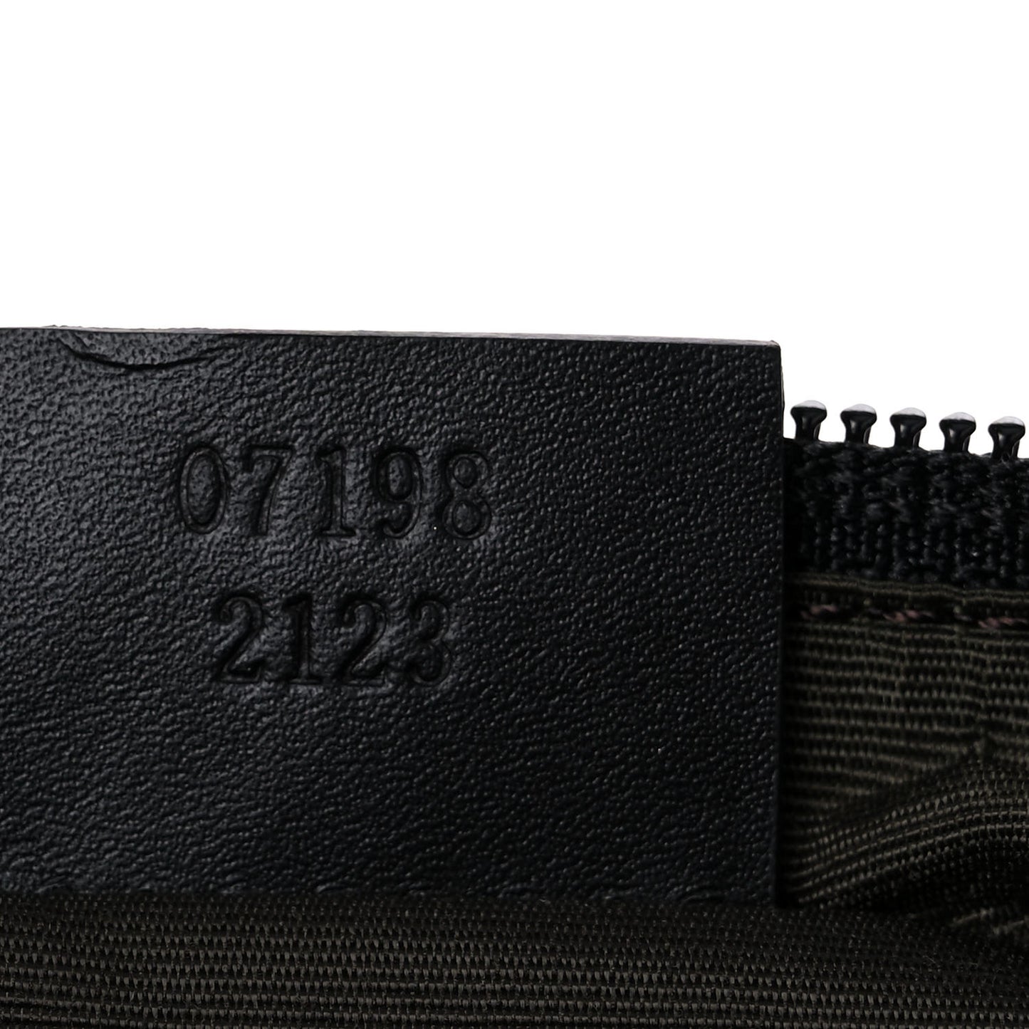 Denim Monogram Boat Pochette Dark Brown