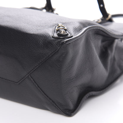 Balenciaga Calfskin Papier Mini A4 Tote Black 9 of 13