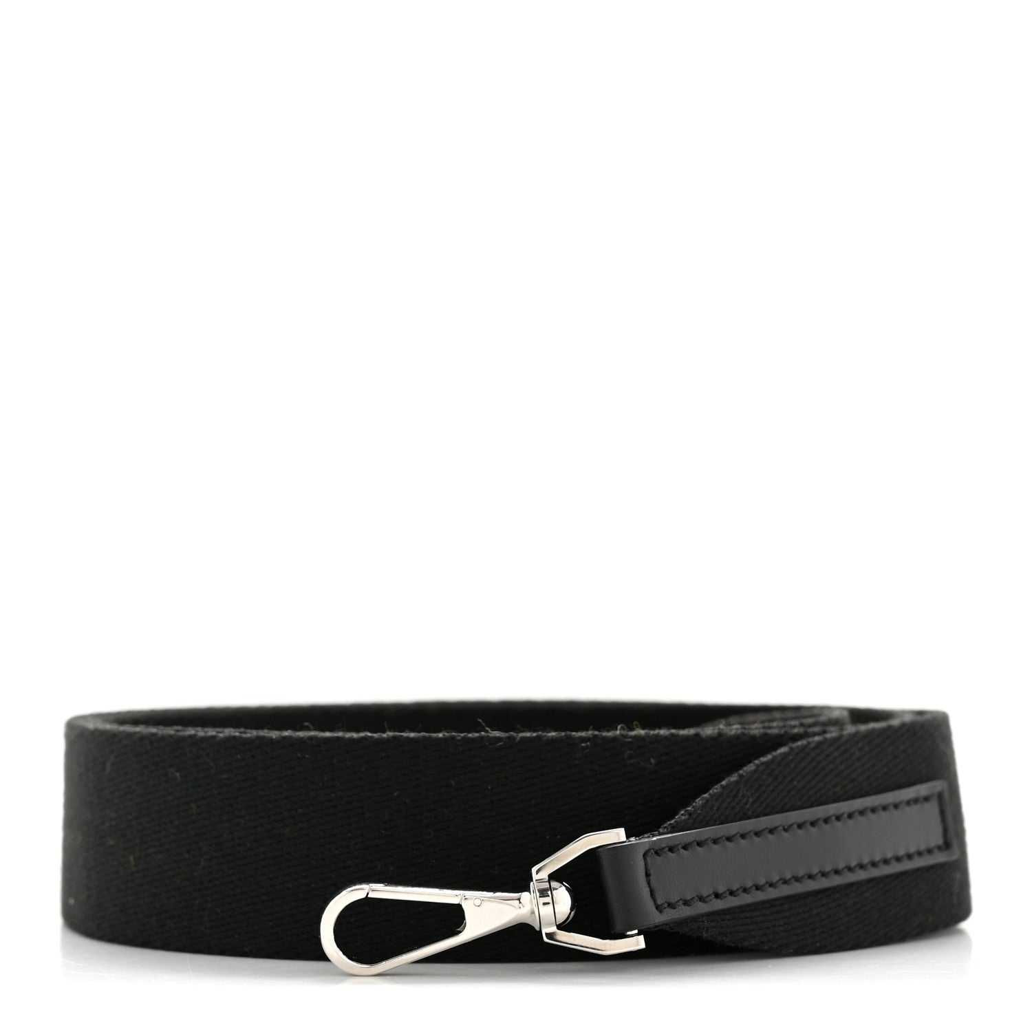 Goyard Canvas Calfskin Adjustable Shoulder Strap Black 1 of 5