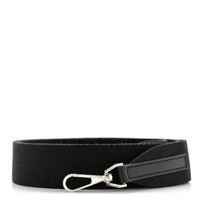 Goyard Canvas Calfskin Adjustable Shoulder Strap Black 1 of 5