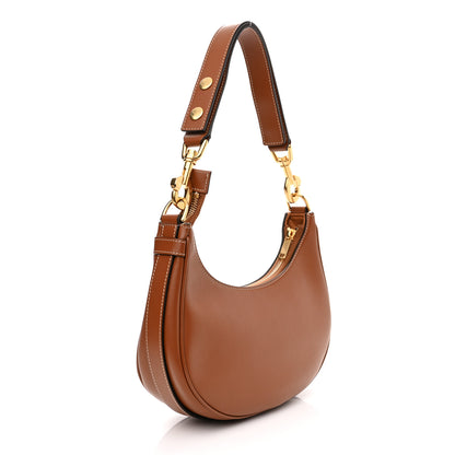Celine Smooth Calfskin Medium Strap Ava Shoulder Bag Tan 3 of 10