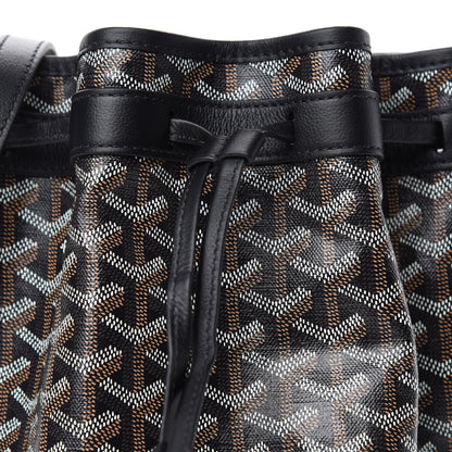Goyard Goyardine Petit Flot Bucket Bag PM Black 8 of 8