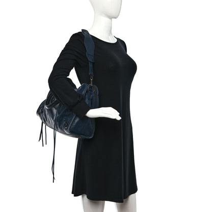 Balenciaga Agneau Classic Hardware City Bleu Obscur 2 of 12