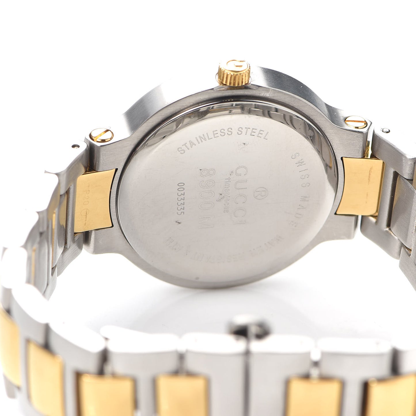 Stainless Steel 35mm 8900M Two Tone Quartz Watch