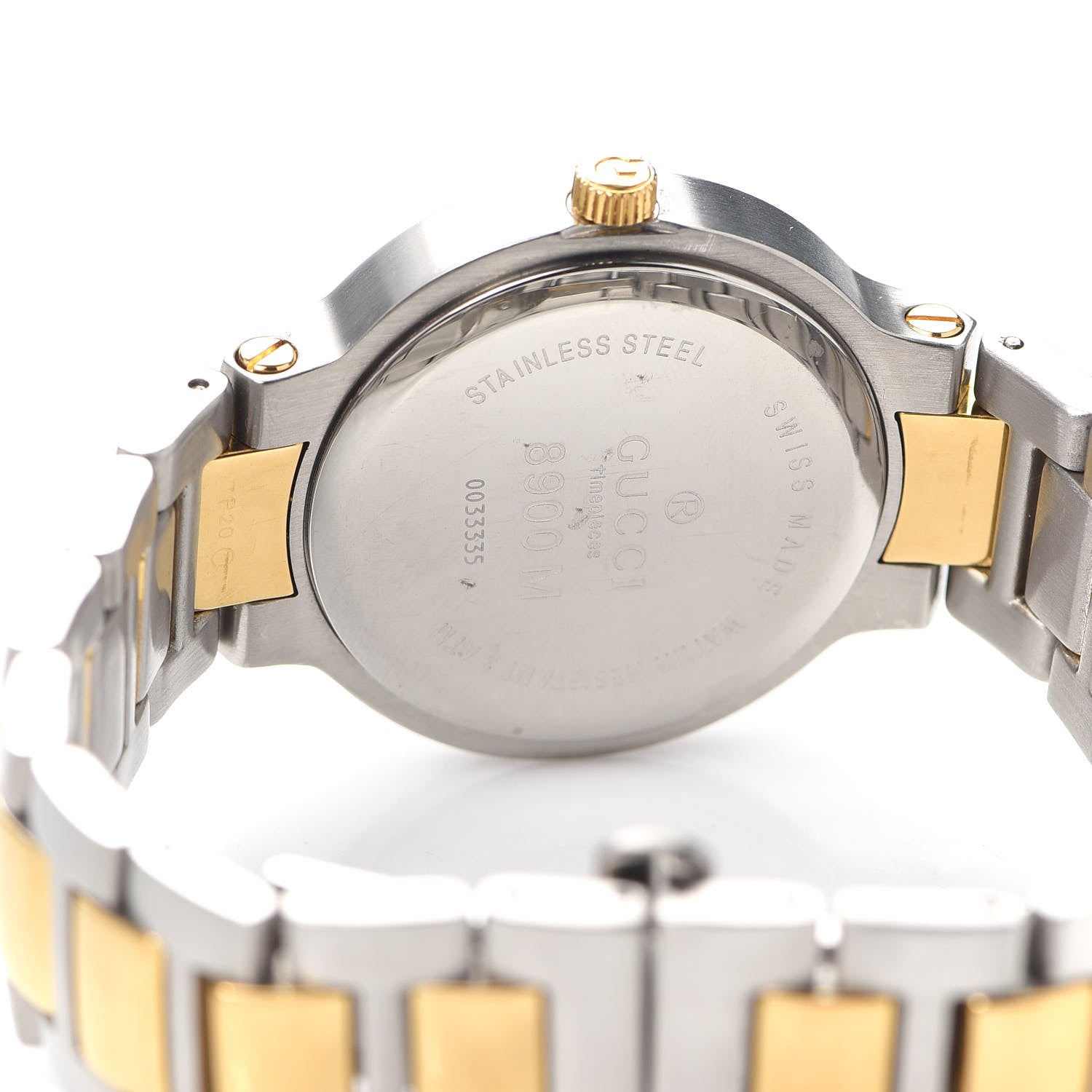 Gucci Stainless Steel 35mm 8900M Two Tone Quartz Watch 4 of 5