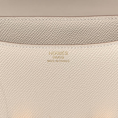 Hermes Epsom Constance 24 Craie 6 of 12