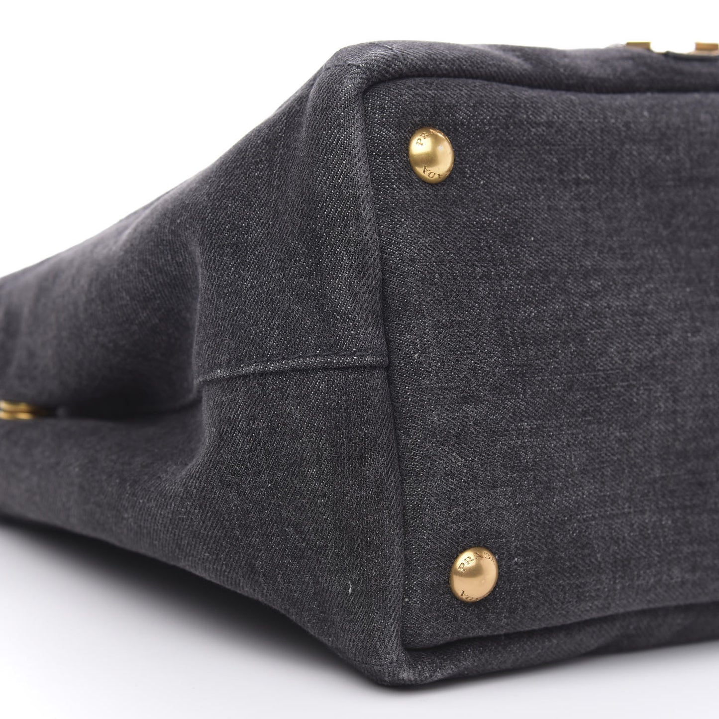 Denim Robot Tote Bag Black