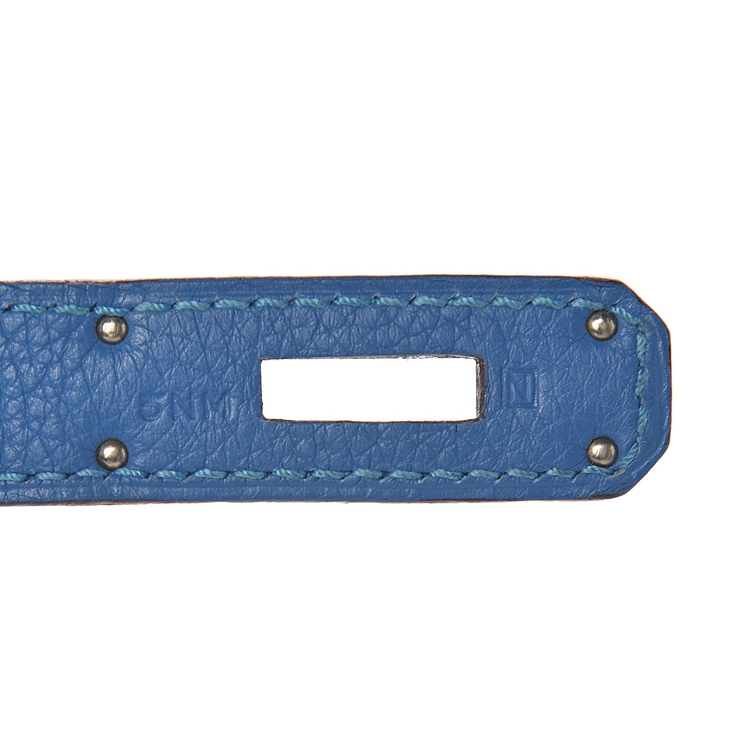 Togo Birkin 35 Bleu France