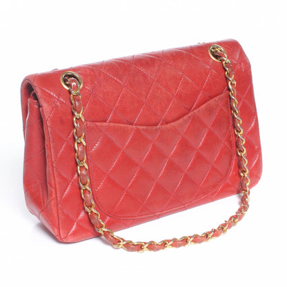 Chanel Lambskin Quilted Small Double Flap Red 3 of 9