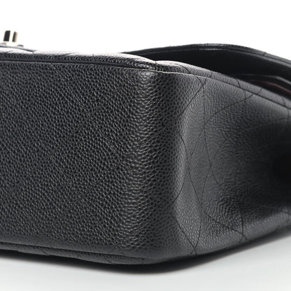 Chanel Caviar Quilted Jumbo Double Flap Black 9 of 12