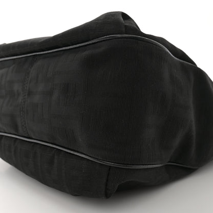Fendi Zucca Small Chef Shopping Tote Black 9 of 13
