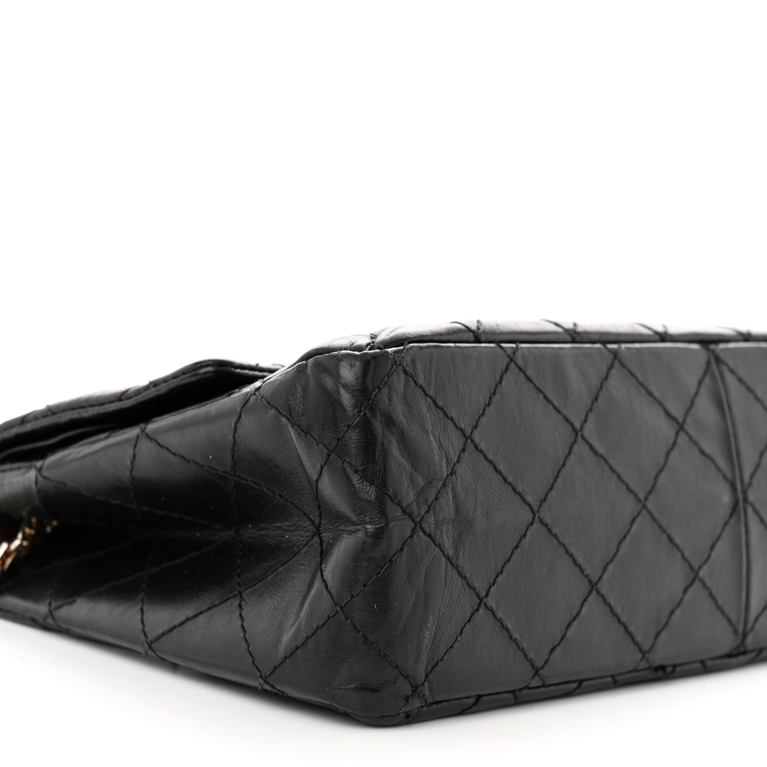 Chanel Aged Calfskin Quilted 2.55 Reissue 226 Flap Black 8 of 11