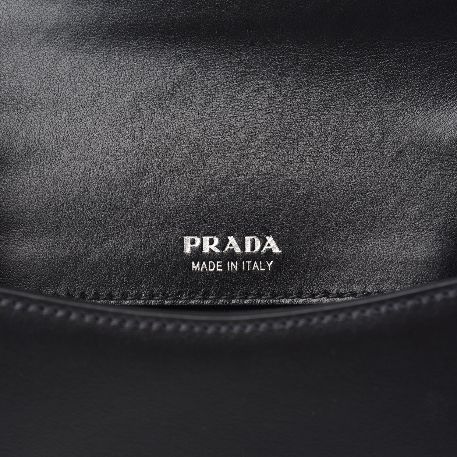 Prada City Calfskin Sidonie Belt Bag Black 7 of 9