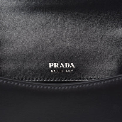 Prada City Calfskin Sidonie Belt Bag Black 7 of 9