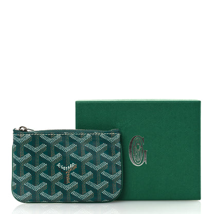 Goyard Goyardine Nano Senat Key Pouch Green 5 of 8