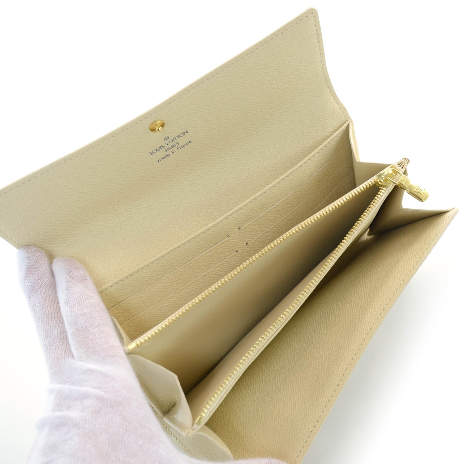 Louis Vuitton Damier Azur Sarah Wallet 5 of 8