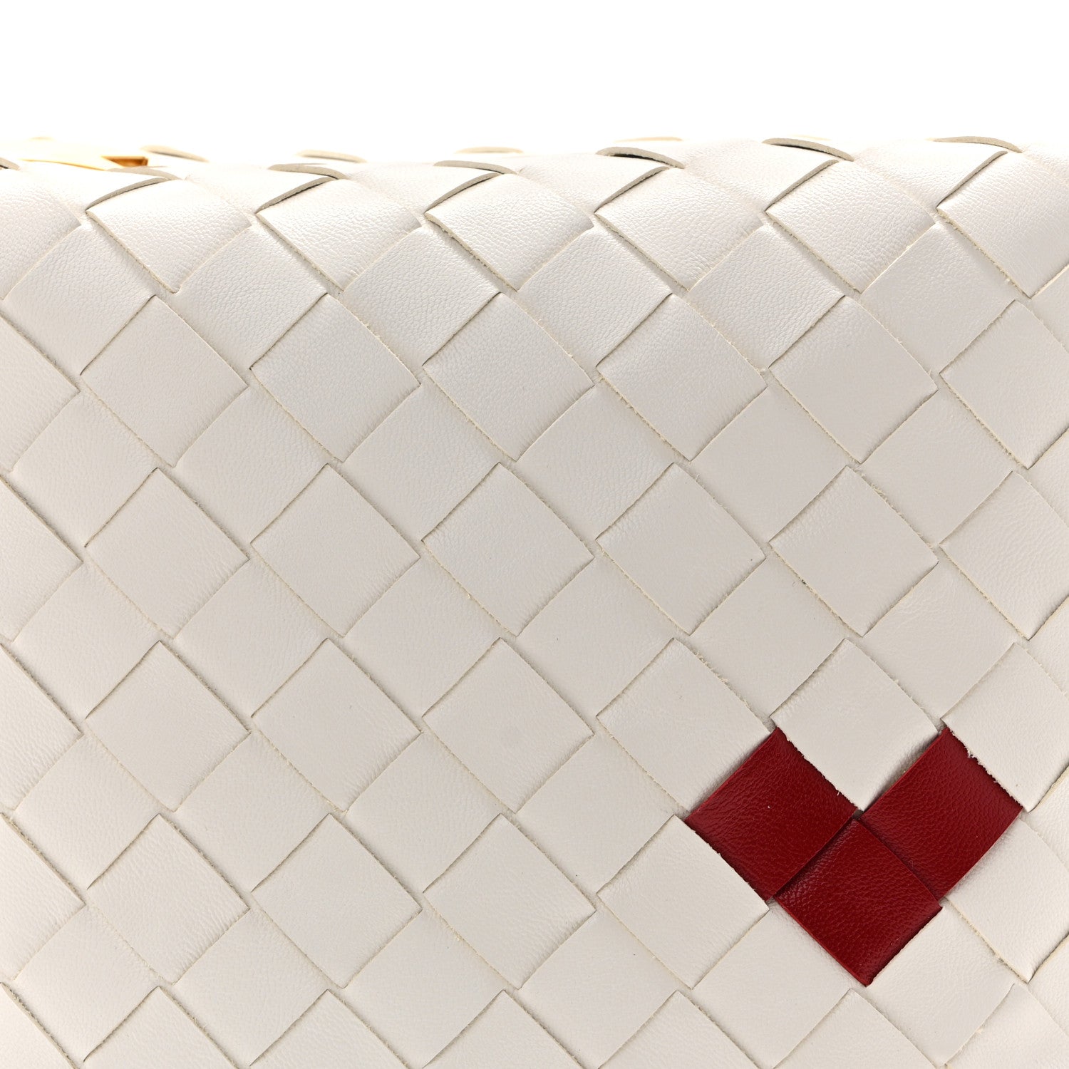 Bottega Veneta Nappa Intrecciato Heart Candy Wallace White 8 of 10
