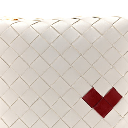 Bottega Veneta Nappa Intrecciato Heart Candy Wallace White 8 of 10