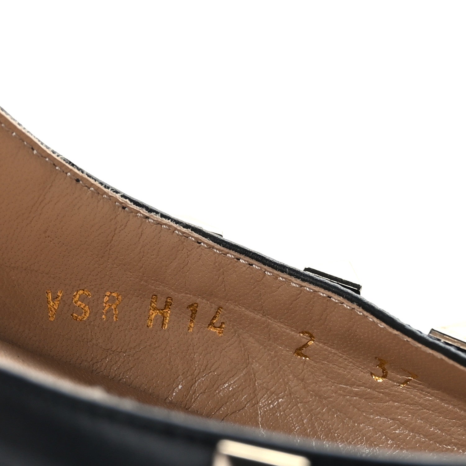 Valentino Garavani Pebbled Calfskin Rockstud Half d'Orsay Slingback 50mm Pumps 37 Black 6 of 9