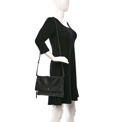 MCM Visetos Corina Crossbody Bag Black 2 of 9