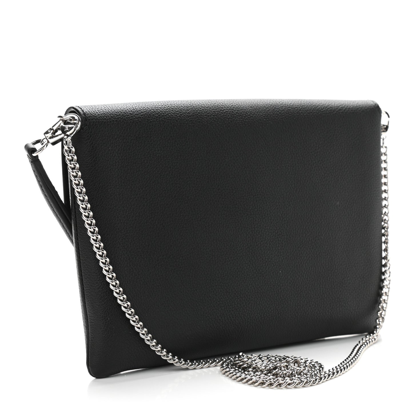 Soft Calfskin My Lockme Pochette Black