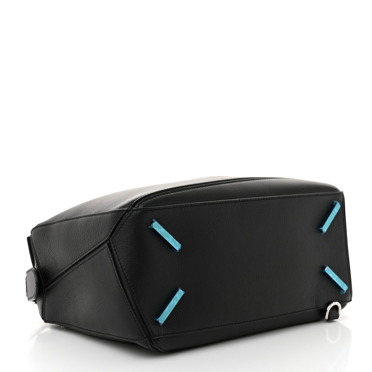 Loewe Calfskin Medium Puzzle Bag Black 4 of 10