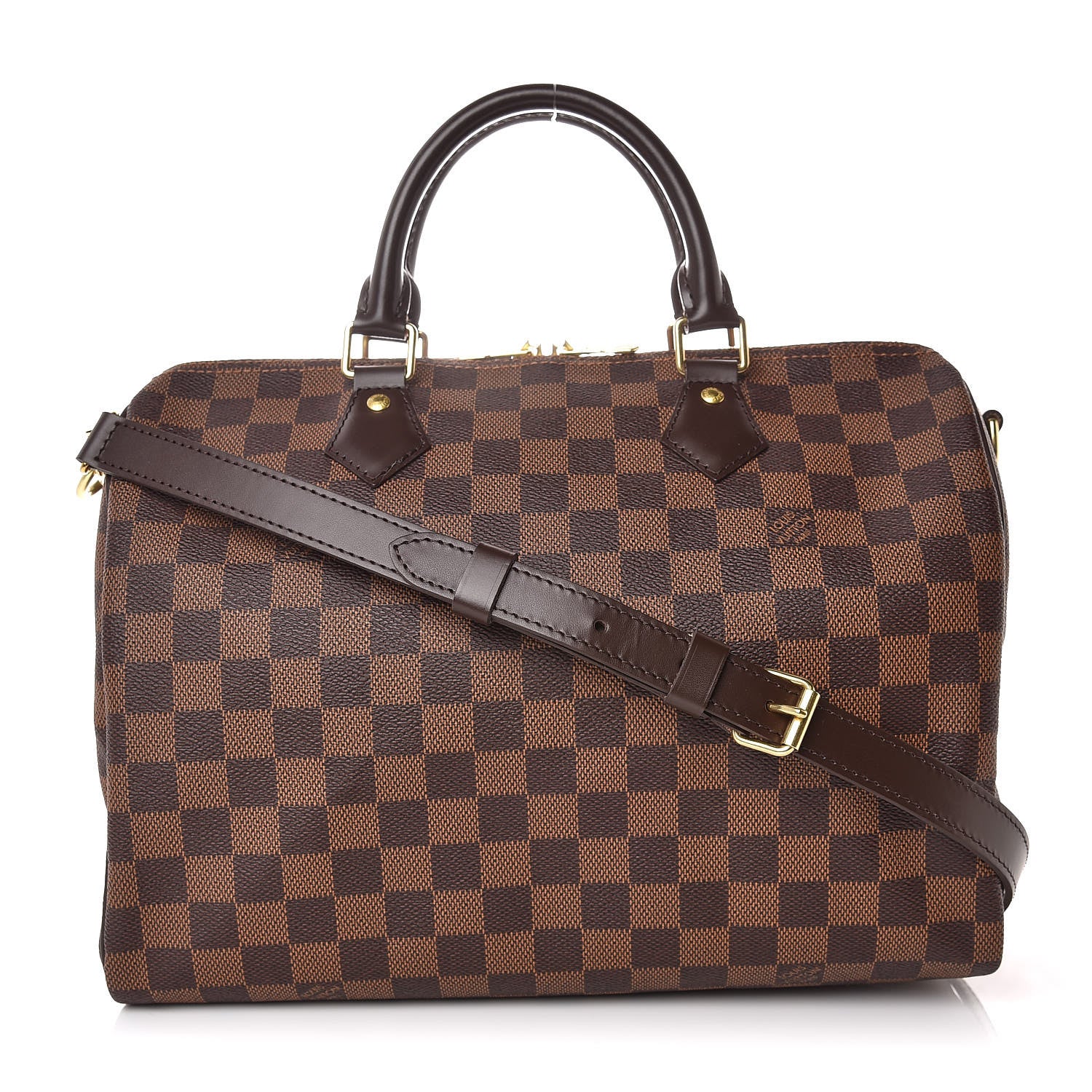 Louis Vuitton Damier Ebene Speedy Bandouliere 30 1 of 9