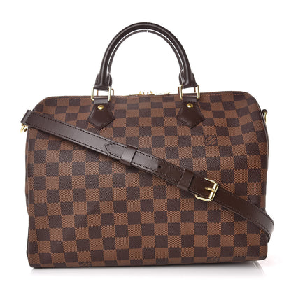 Louis Vuitton Damier Ebene Speedy Bandouliere 30 1 of 9