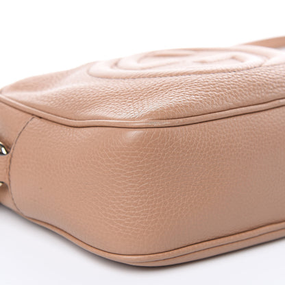 Gucci Pebbled Calfskin Small Soho Disco Bag Rose Beige 8 of 15