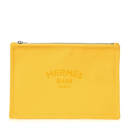 Hermes Toile Flat Yachting Pouch Soleil 1 of 6