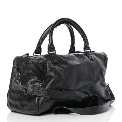 Balenciaga Agneau Classic Hardware Boston Black 2 of 10