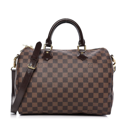 Louis Vuitton Damier Ebene Speedy Bandouliere 30 1 of 9