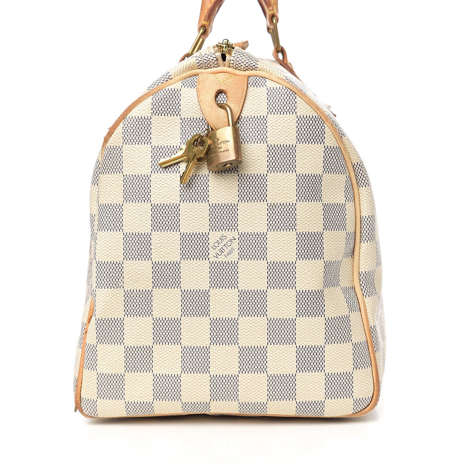 Louis Vuitton Damier Azur Speedy 30 14 of 17