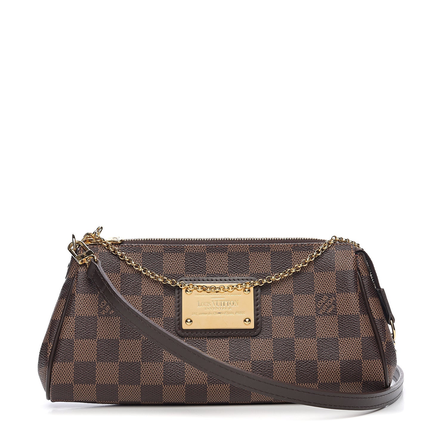 Damier Ebene Eva Clutch