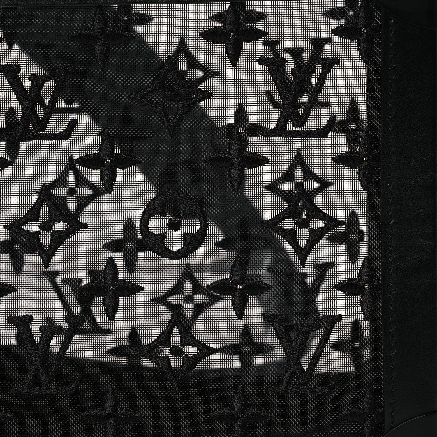 Louis Vuitton Monogram See Through Soft Trunk Black 8 of 10