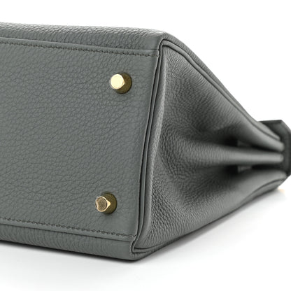 Hermes Togo Kelly Retourne 28 Vert Amande 10 of 11