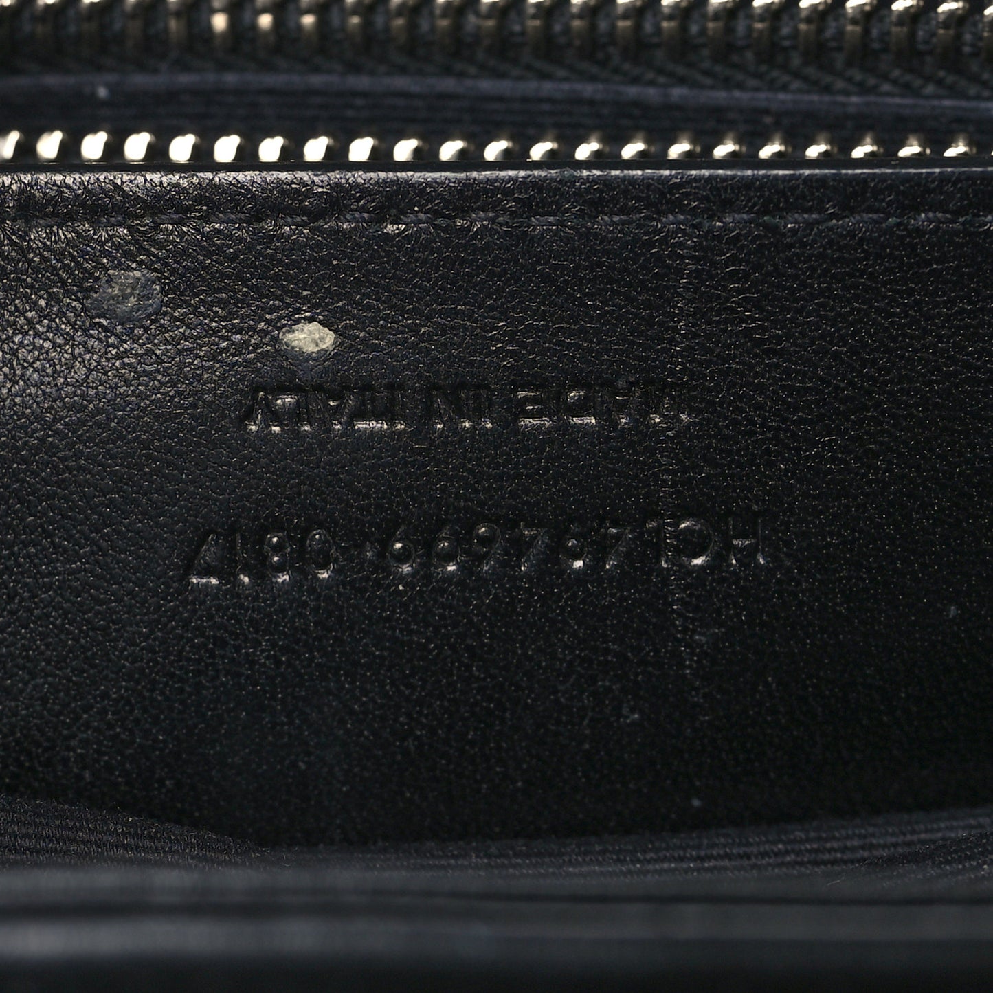 Calfskin Y Quilted Monogram Small Loulou Chain Satchel Black