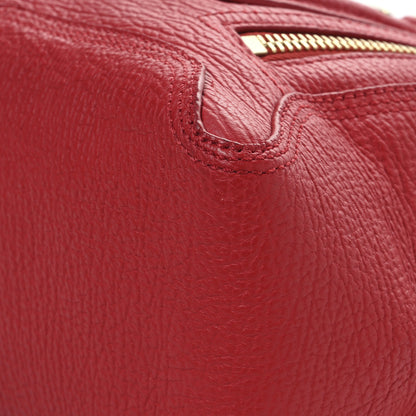 3.1 Phillip Lim Textured Calfskin Medium Pashli Satchel Red 10 of 12
