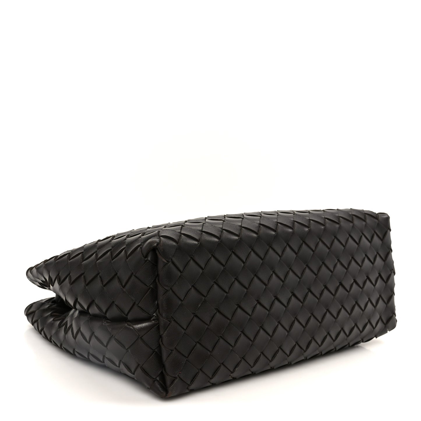 Nappa Intrecciato Medium Andiamo Shoulder Bag Fondant