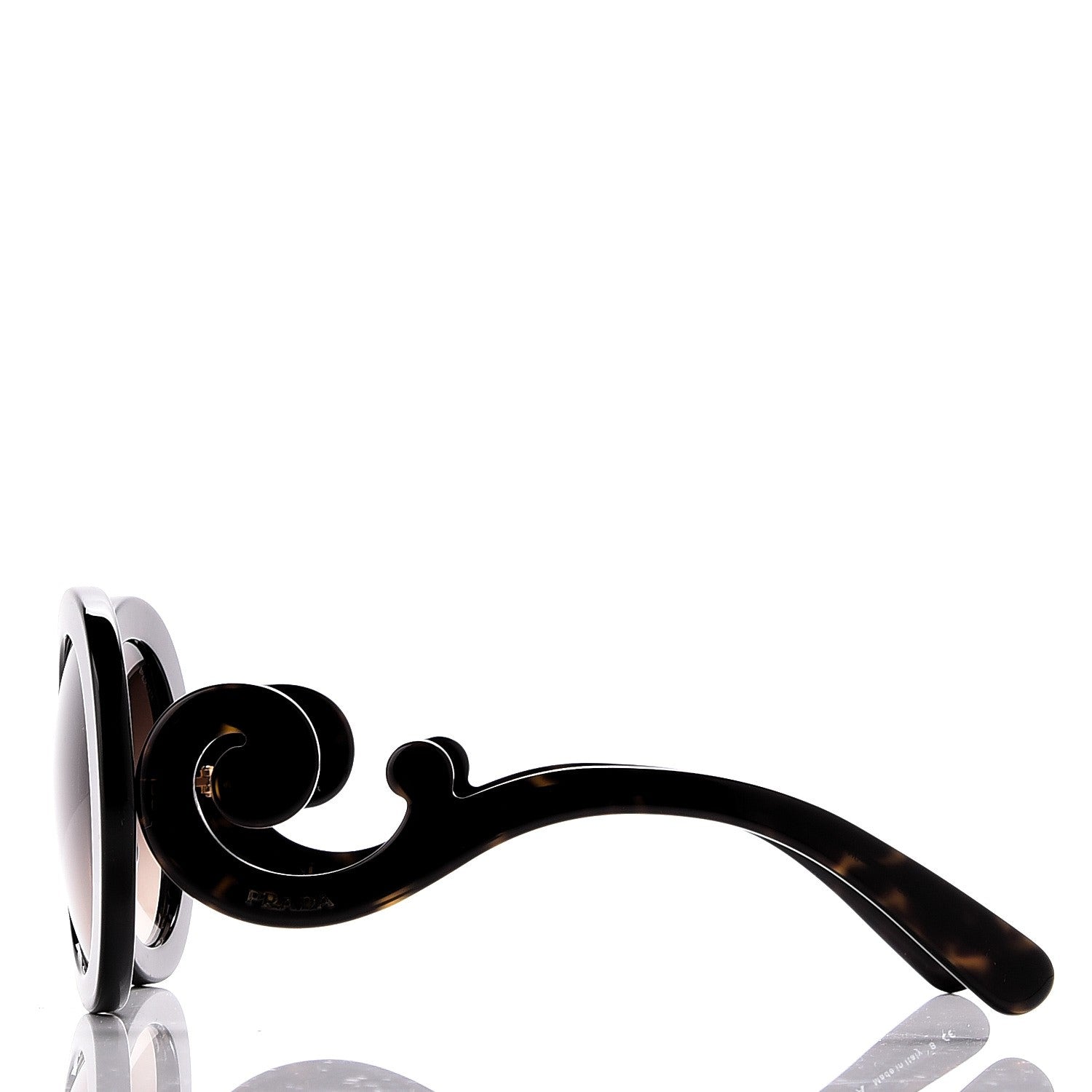 Prada Baroque Sunglasses SPR 27N Tortoise 3 of 9