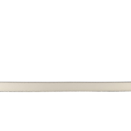 Gucci Plutone Calfskin Double G 20mm Belt 80 32 Mystic White 6 of 7