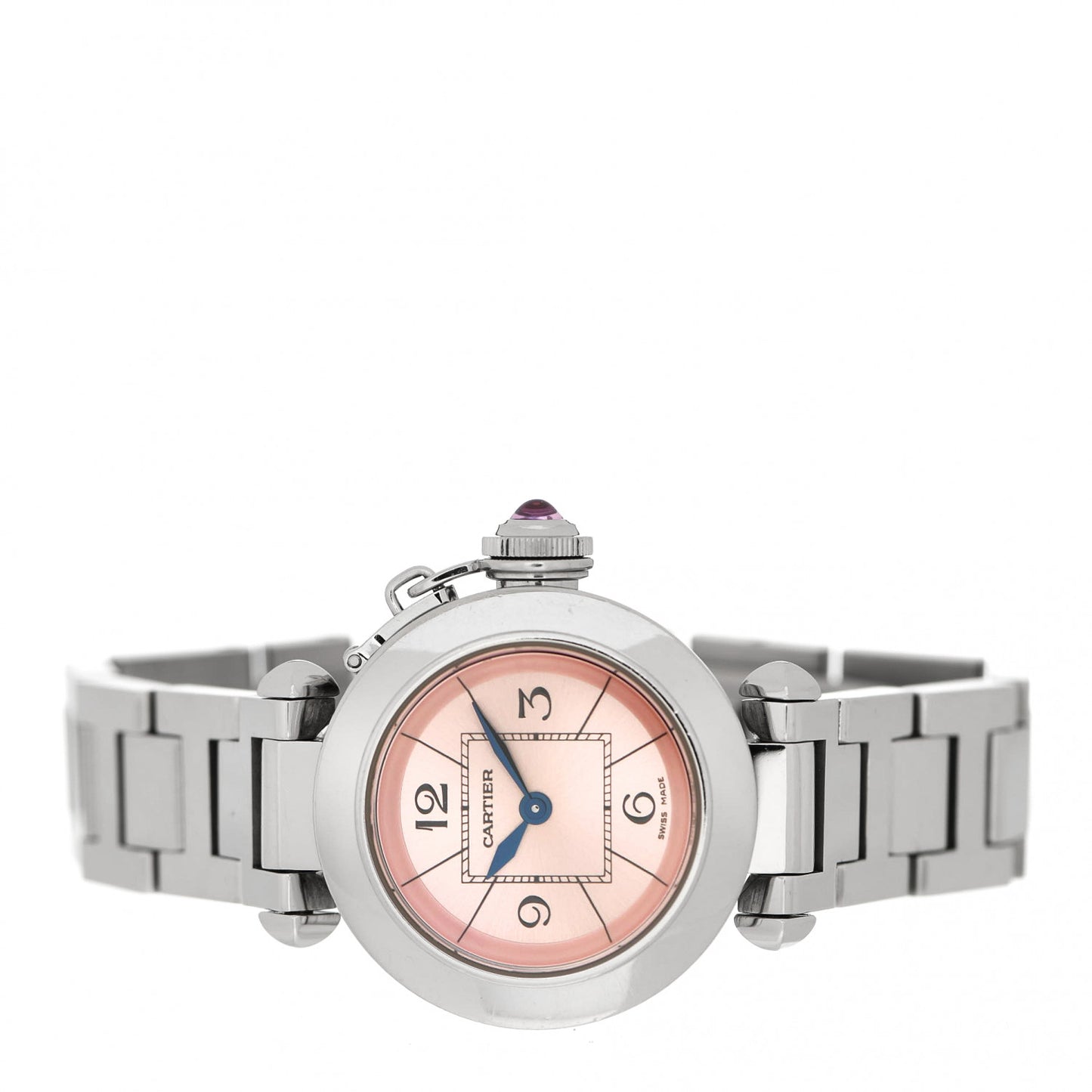 Stainless Steel 27mm Miss Pasha Quartz Watch Pink