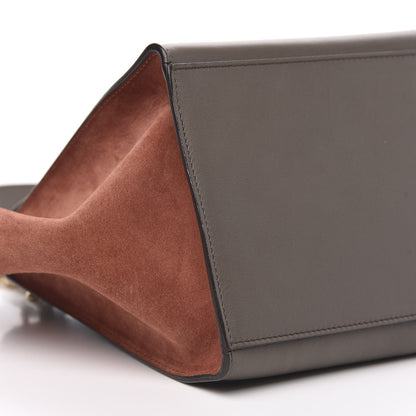 Celine Drummed Calfskin Suede Medium Trapeze 7 of 13