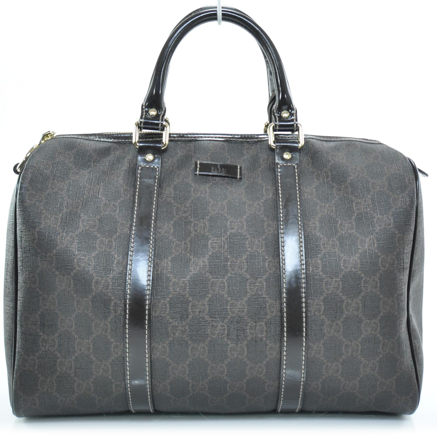 Gucci Monogram Medium Joy Boston Brown 1 of 9