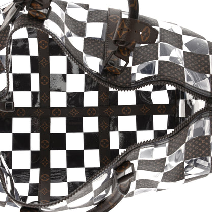 Louis Vuitton PVC Monogram Chess Keepall Bandouliere 50 4 of 11