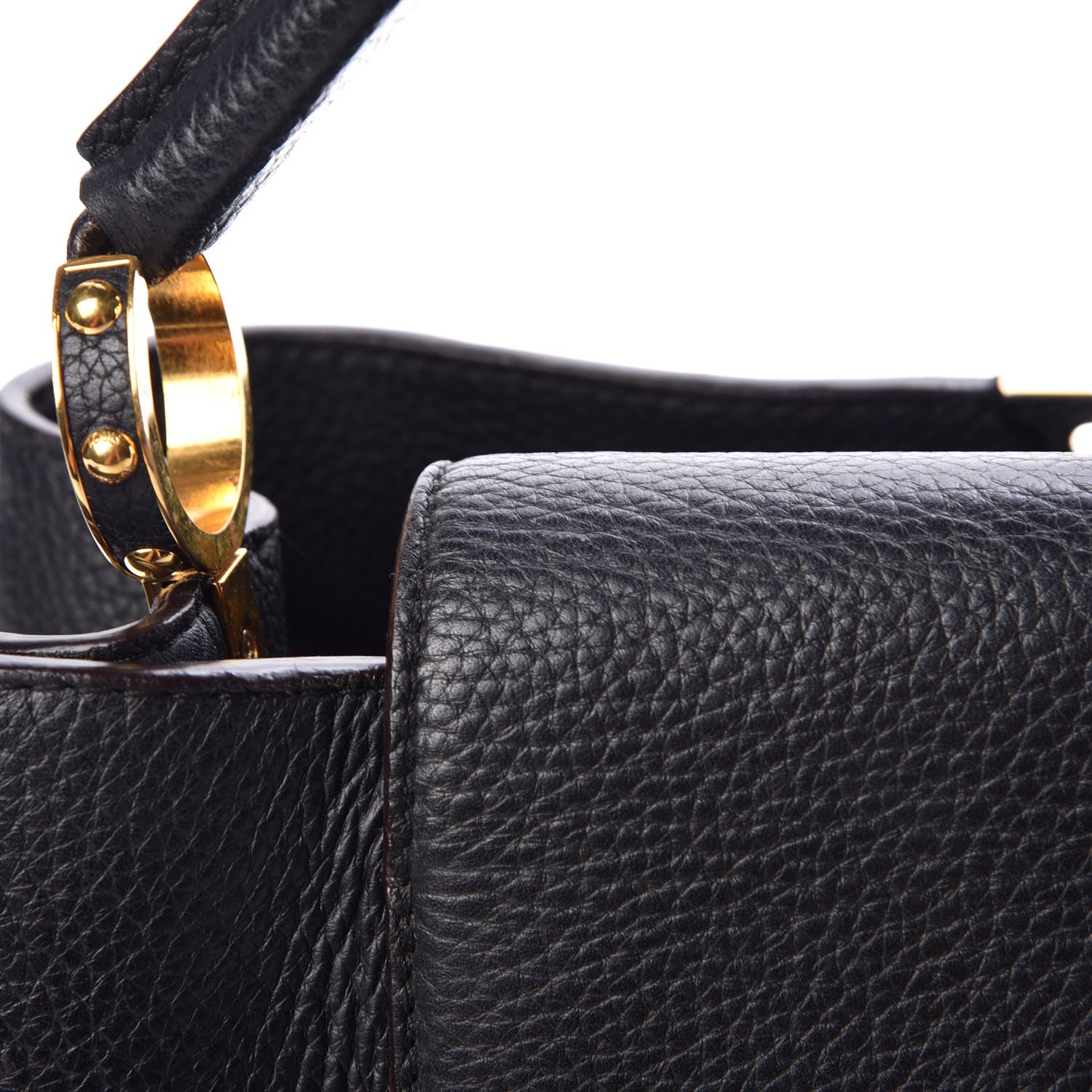 Louis Vuitton Taurillon Capucines GM Black 13 of 13