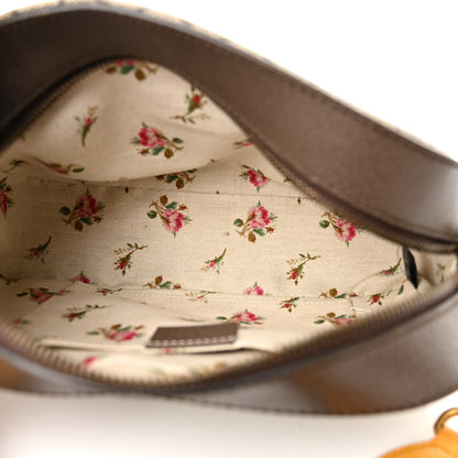 Gucci GG Supreme Monogram Web Neo Vintage Shoulder Bag Beige New Acero Crop 5 of 12
