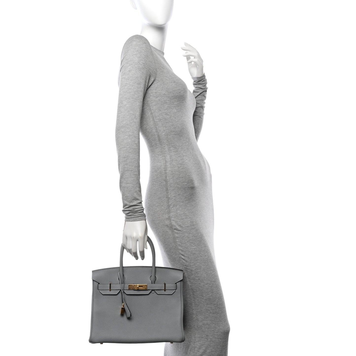 Togo Birkin 30 Bleu Glacier