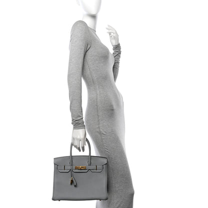 Hermes Togo Birkin 30 Bleu Glacier 2 of 14