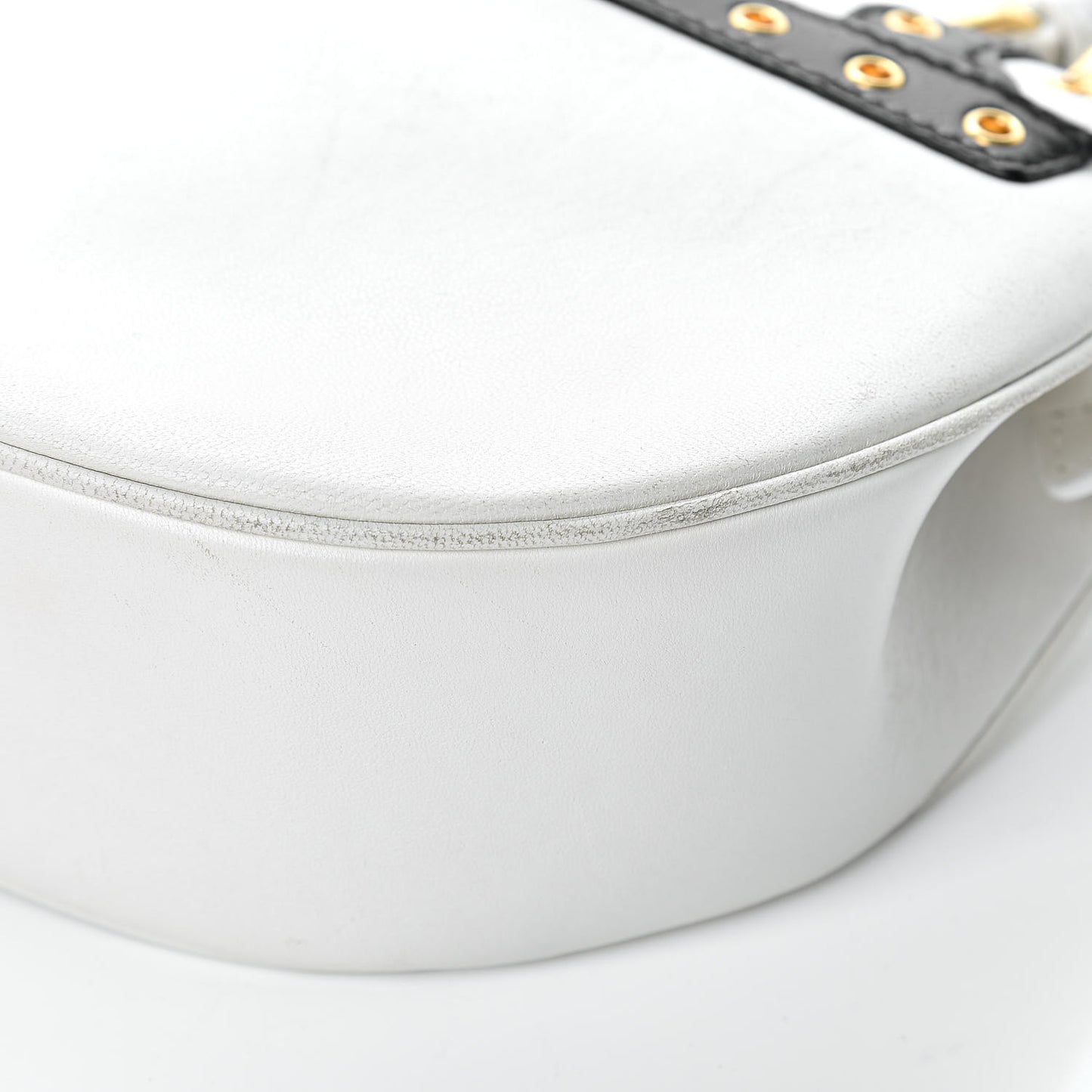 Calfskin Vanitas Crossbody Bag White